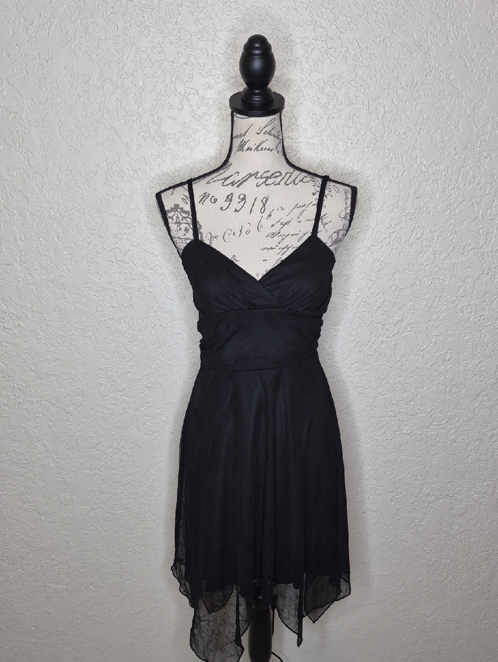 Volume One Handkerchief Hem Dress Size S